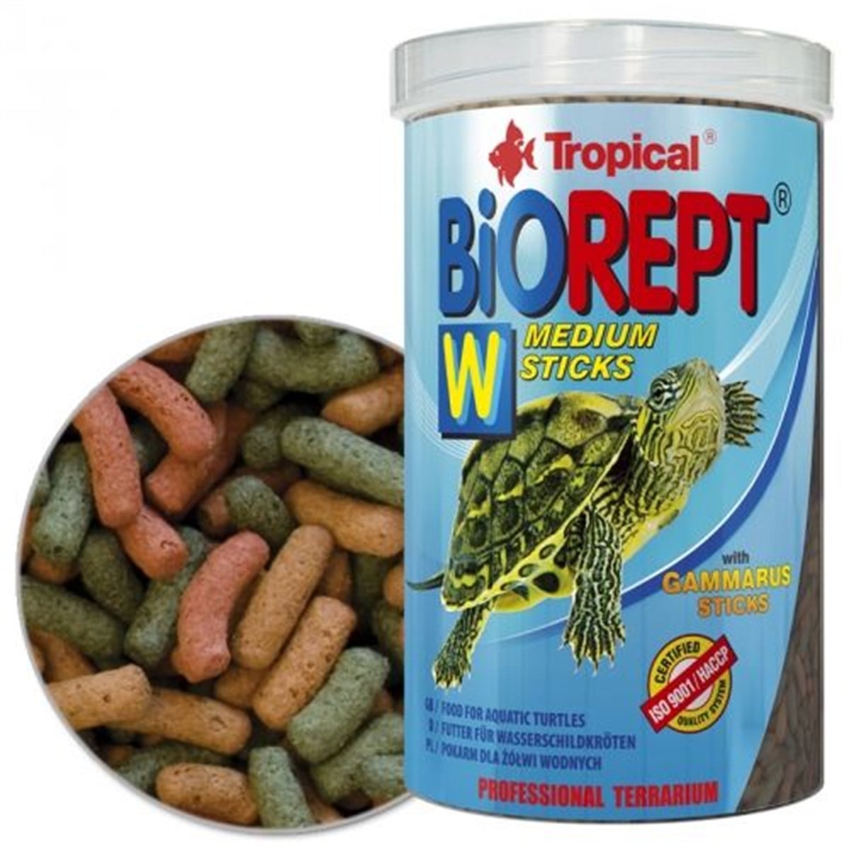 Tropical Biorept W Çubuk Kaplumbağa Yemi 100 Ml.