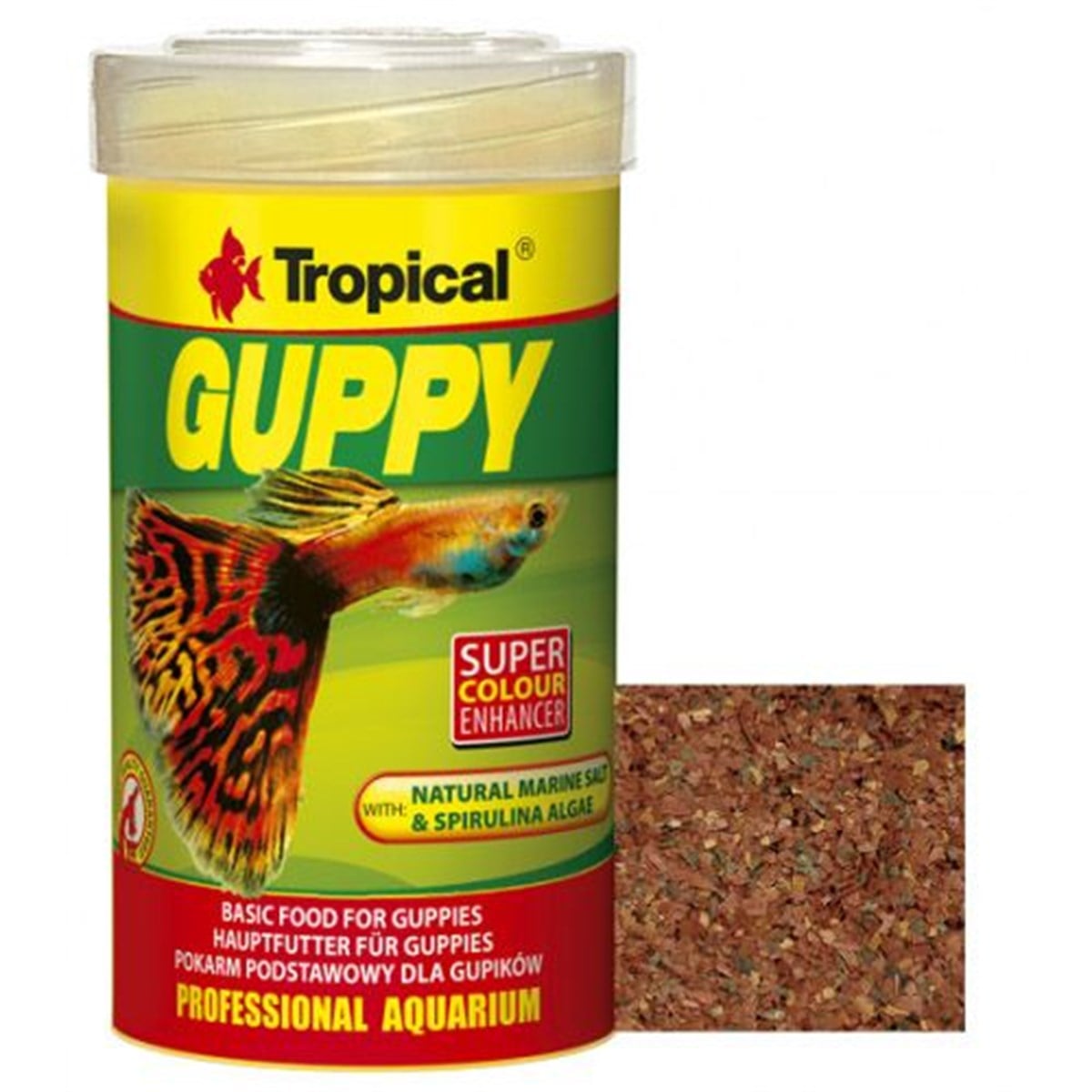 Tropical Guppy (Lepistes Pul Yemi) 20 Gr. 100 Ml.