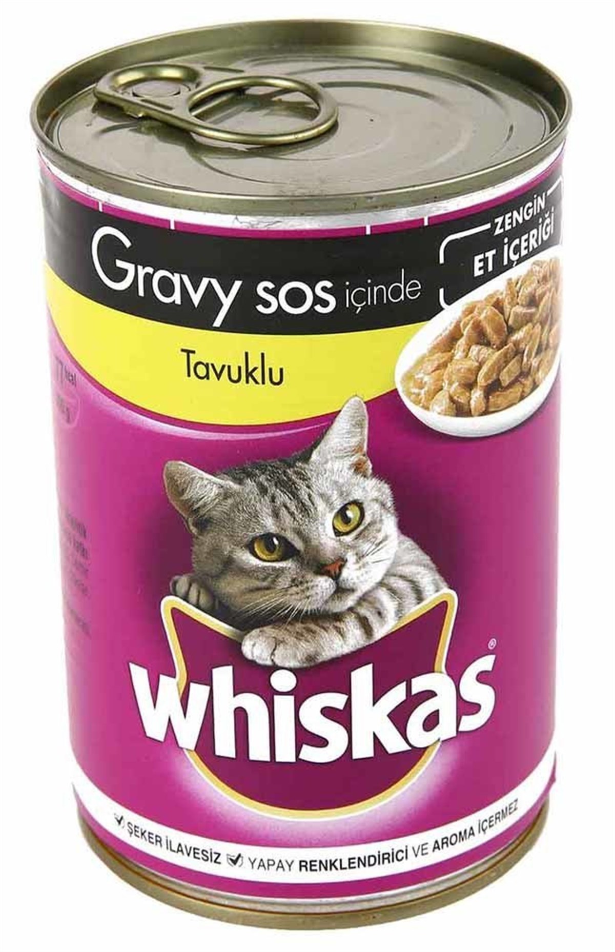 Whiskas Tavuklu Yetişkin Kedi Konservesi 400 Gr