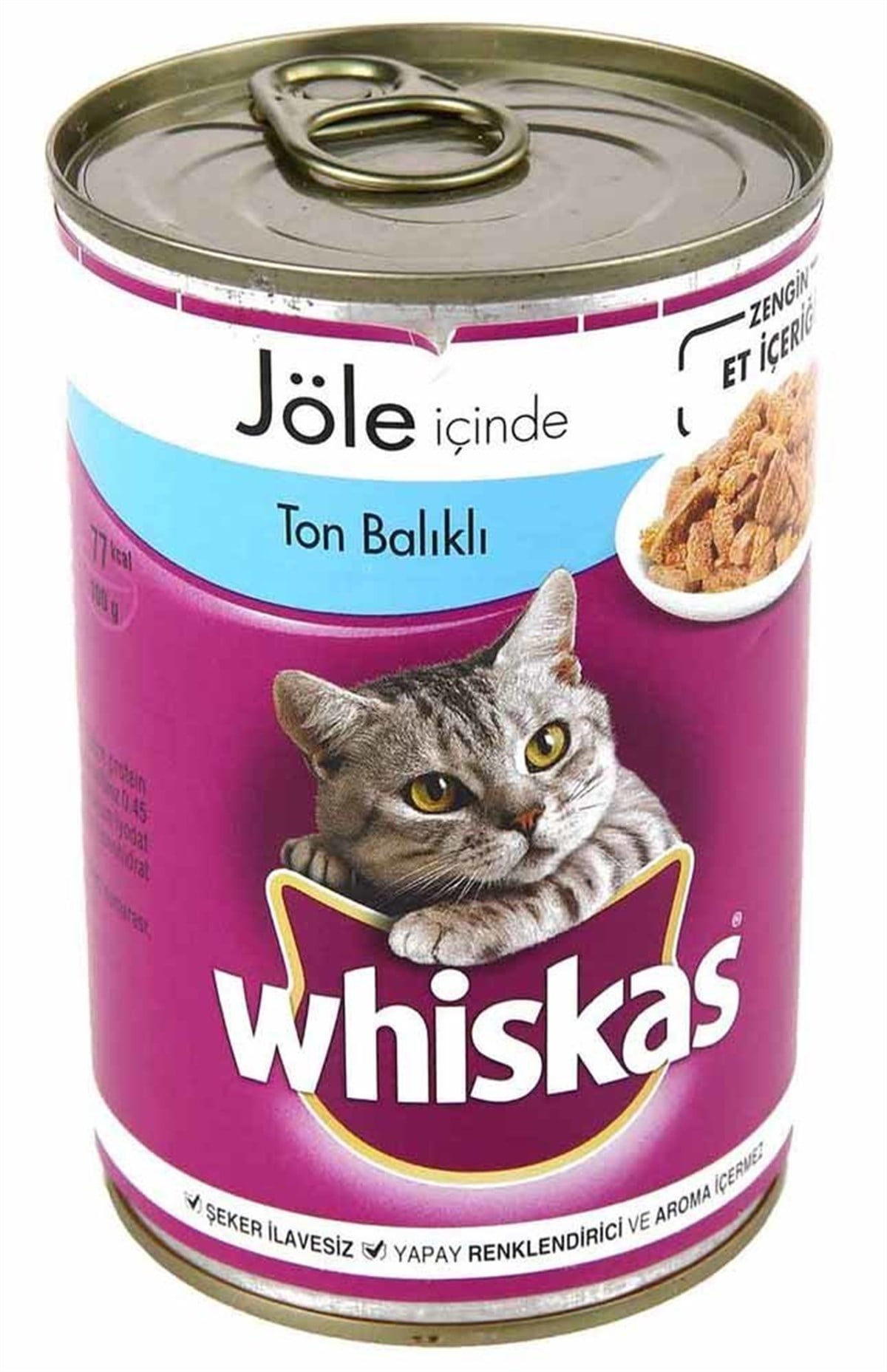 Whiskas Ton Balıklı Yetişkin Kedi Konservesi 400 Gr