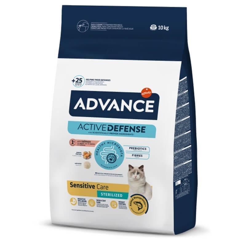 Advance Sterilized Somonlu Kısırlaştırılmış Kedi Maması 10 Kg