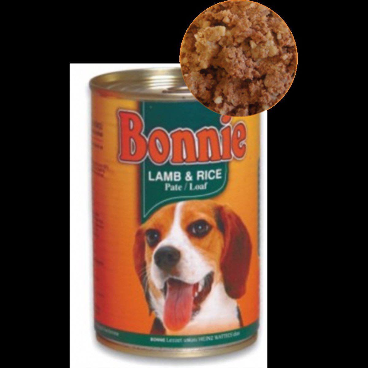 Bonnie Kuzulu & Pirinçli Konserve Köpek Maması 385Gr Ezme