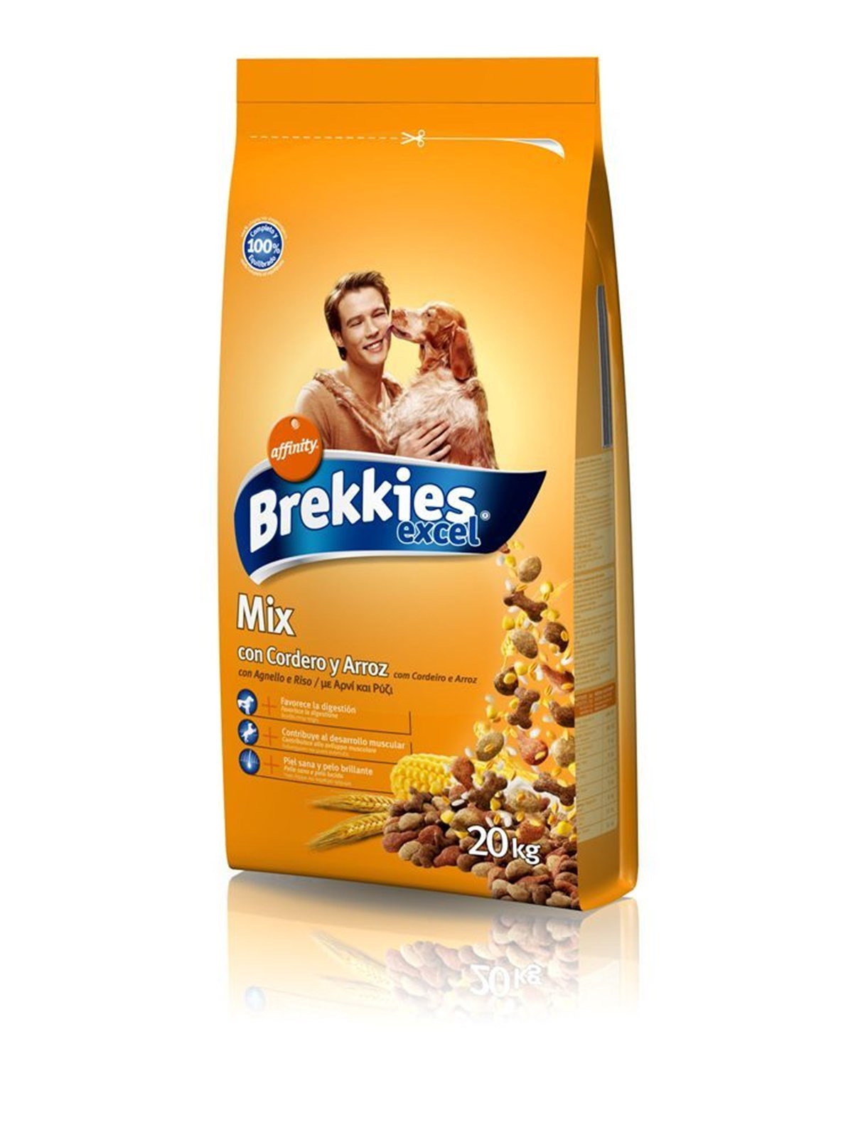 Brekkies Excel Dog Mix Lamb & Rice 20 Kg Kuzulu ve Pirinçli Yetişkin