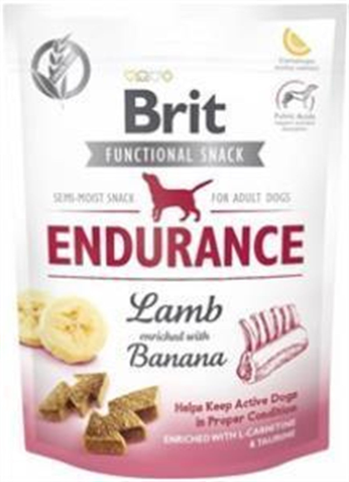 Brit Care Endurance Kuzu Etli ve Muzlu Köpek Ödül Maması 150 Gr