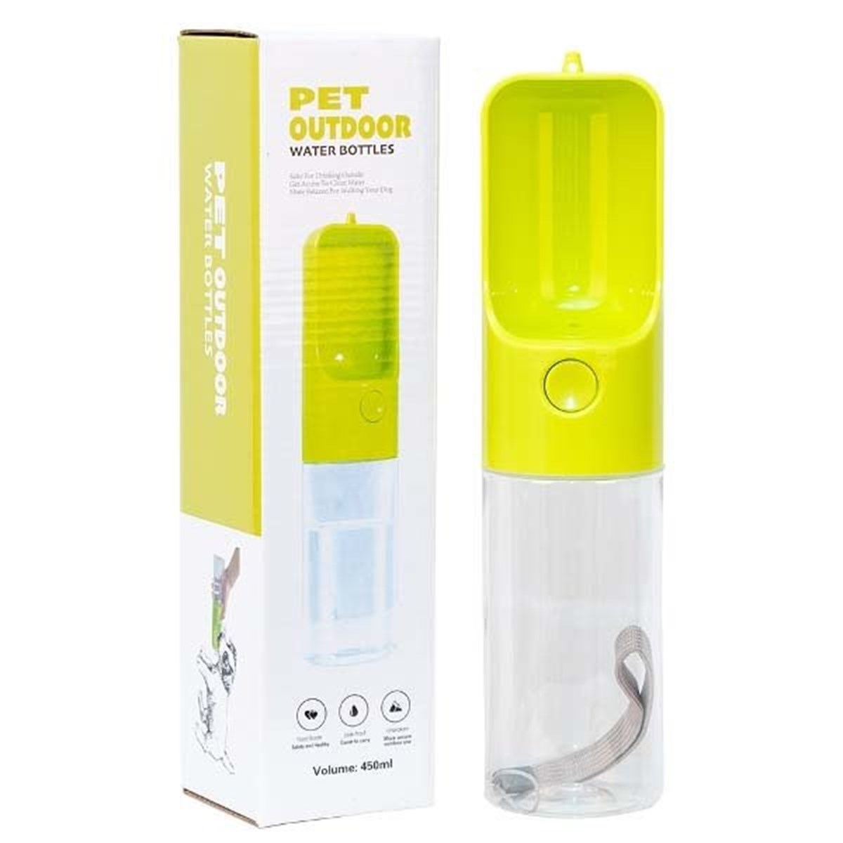 Eastland Taşınabilir Seyahat Su Kabı 450 Ml