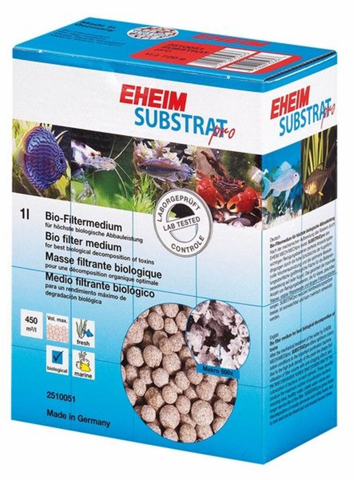 Eheim Substrat Pro İç Filtre Malzemesi 1 Lt