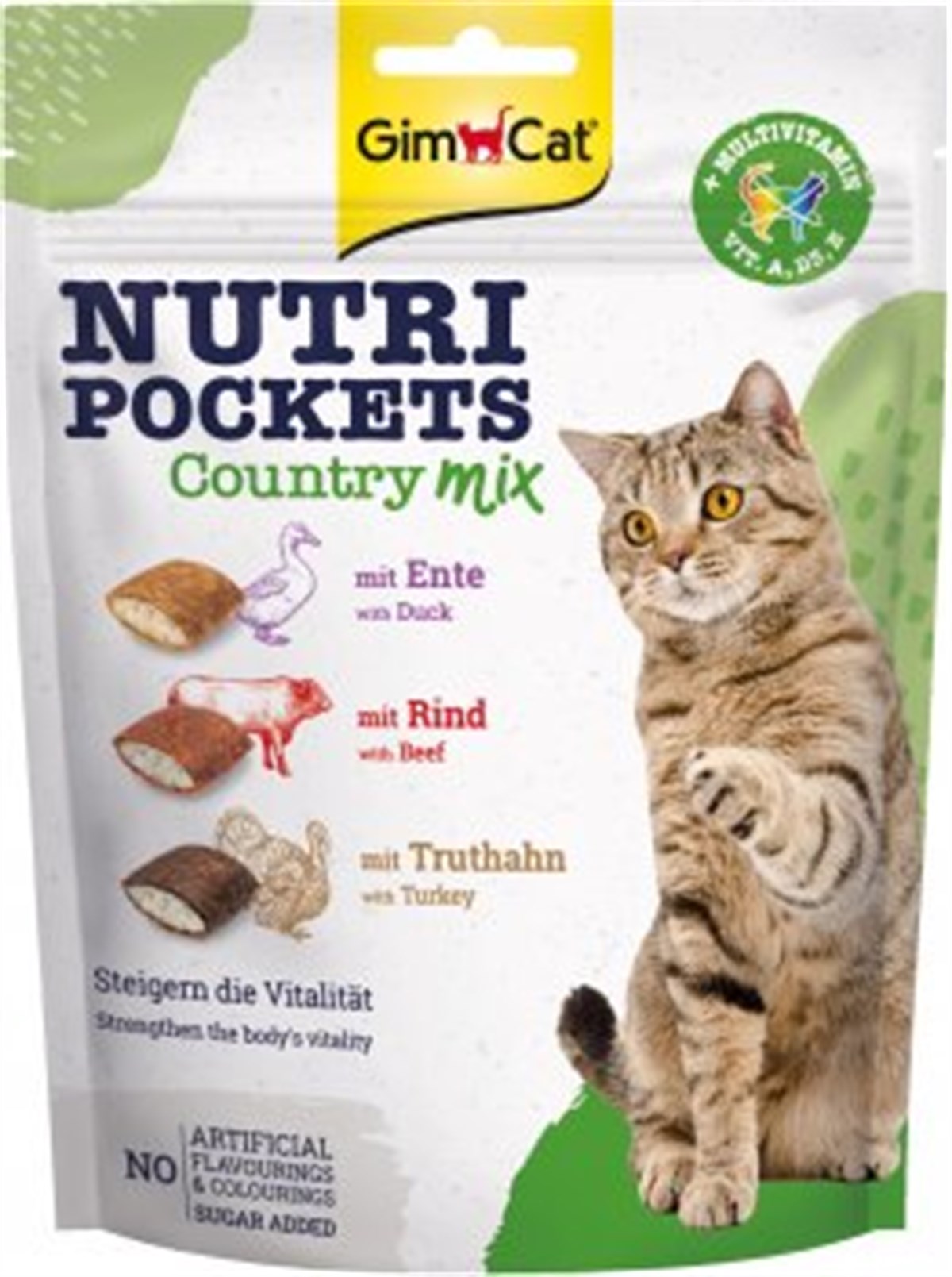 Gimcat Nutri Pockets Country Mix Kedi Ödülü 150 Gr