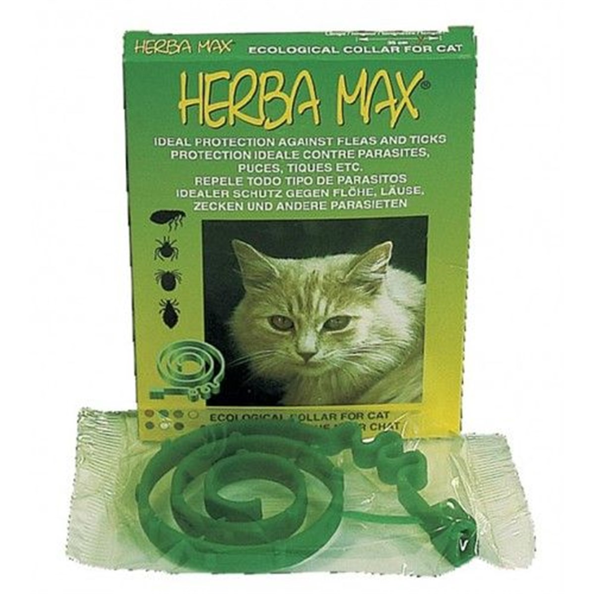 Herba Max Kedi Pire Tasması 35 Cm