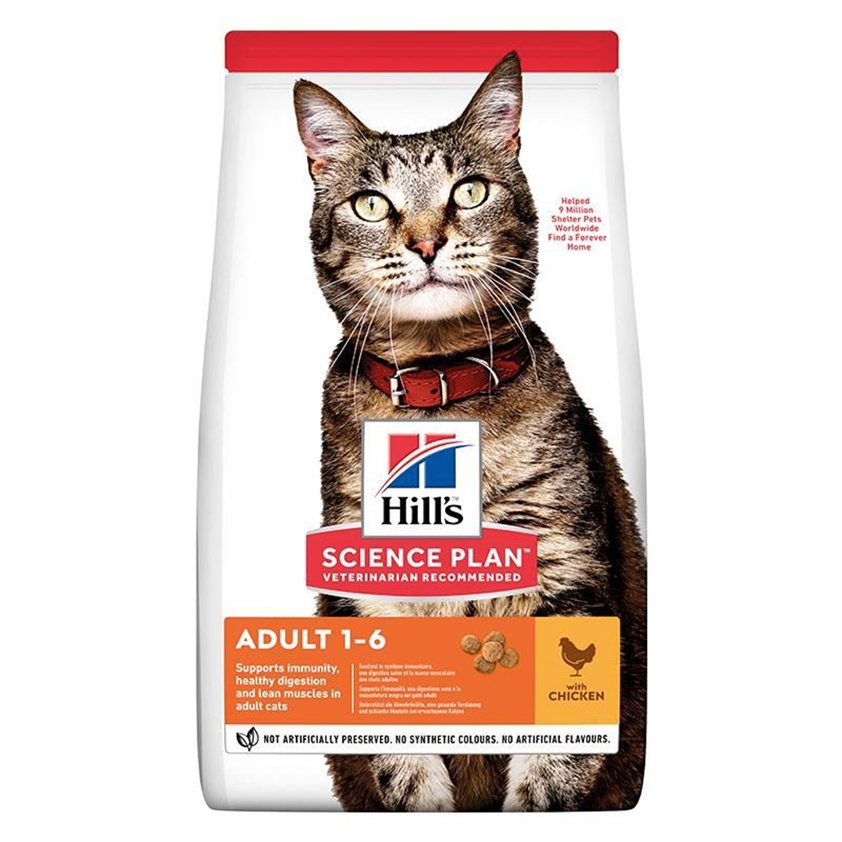 Hills Science Adult Optimal Care Tavuklu Yetişkin Kedi Maması 3Kg