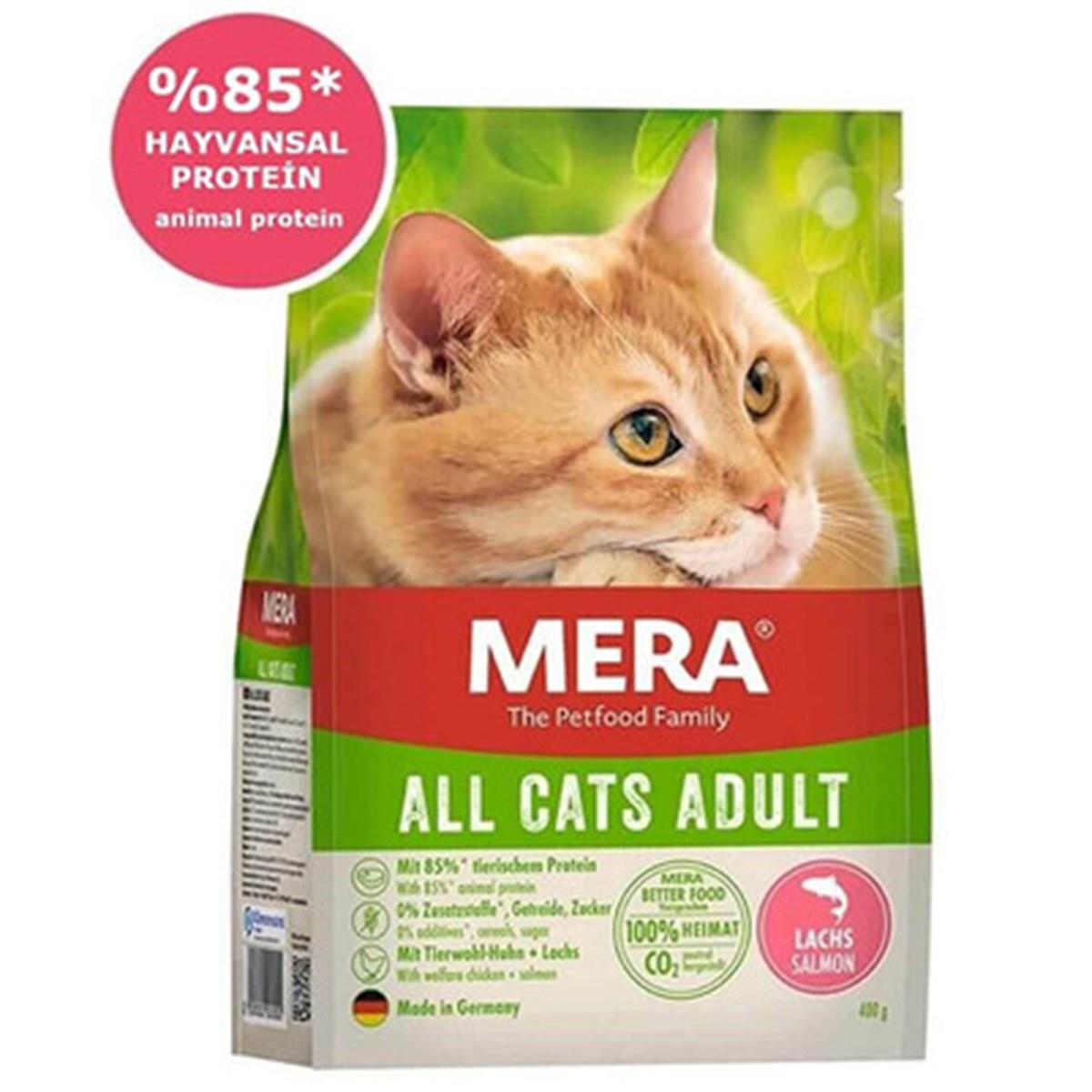 Mera All Cats Tahılsız Somonlu Yetişkin Kedi Maması 10 Kg