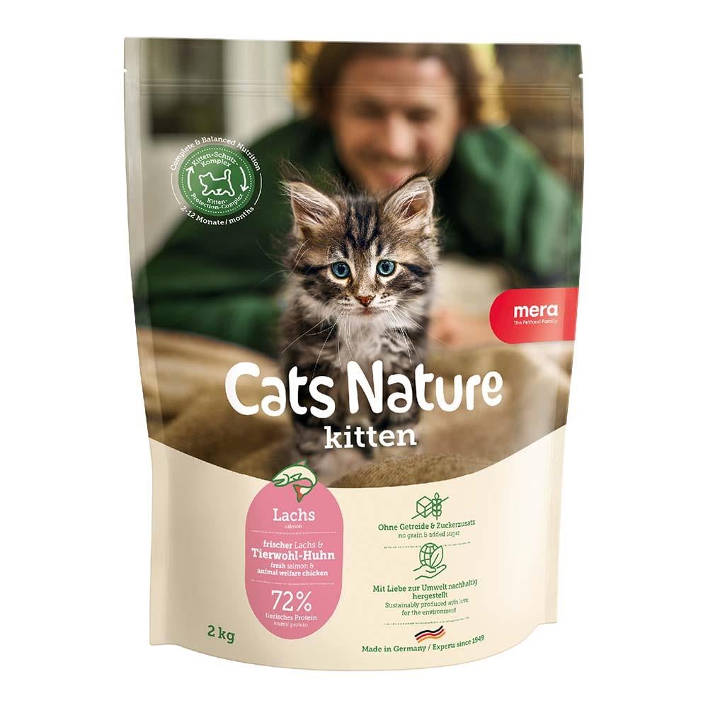 Mera Cats Nature Kitten Tahılsız Somonlu Yavru Kedi Maması 2 Kg