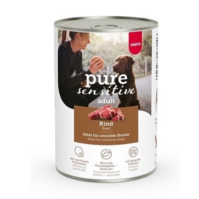 Mera Pure Sensitive Sığır Etli Tahılsız Köpek Konservesi 400 Gr