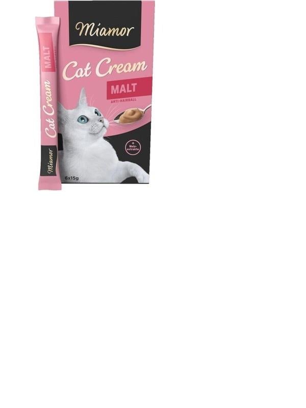 Miamor Cream Malt Ek Besin ve Kedi Ödülü 6 x 15 Gr