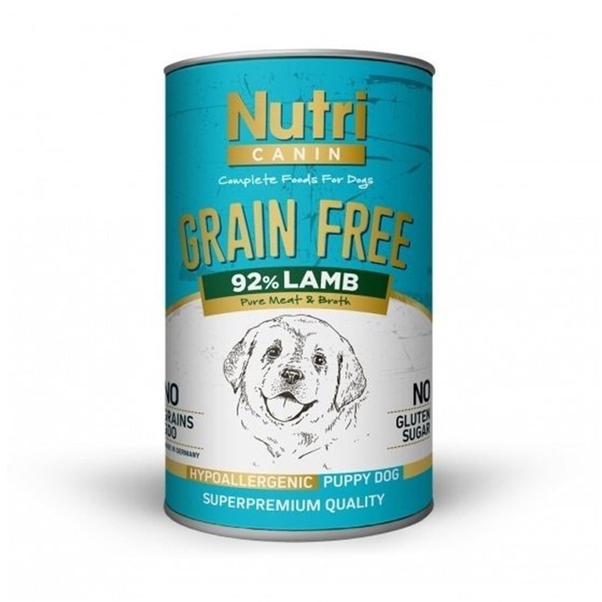 Nutri Canin Puppy Kuzulu Tahılsız Yavru Köpek Konservesi 400 Gr