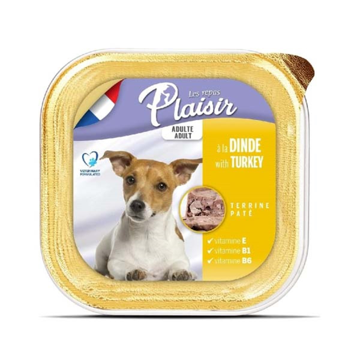 Plaisir Hindili Pate Köpek Konservesi 150 Gr