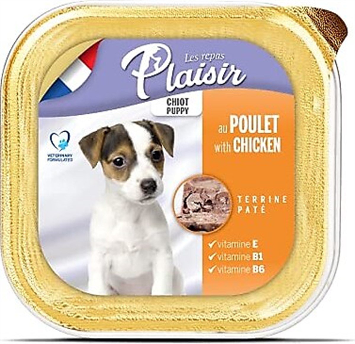 Plaisir Puppy Tavuklu Pate Yavru Köpek Konservesi 150 Gr