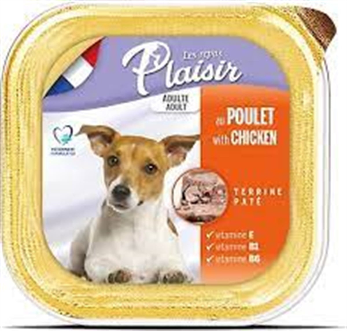 Plaisir Tavuklu Pate Köpek Konservesi 150 Gr