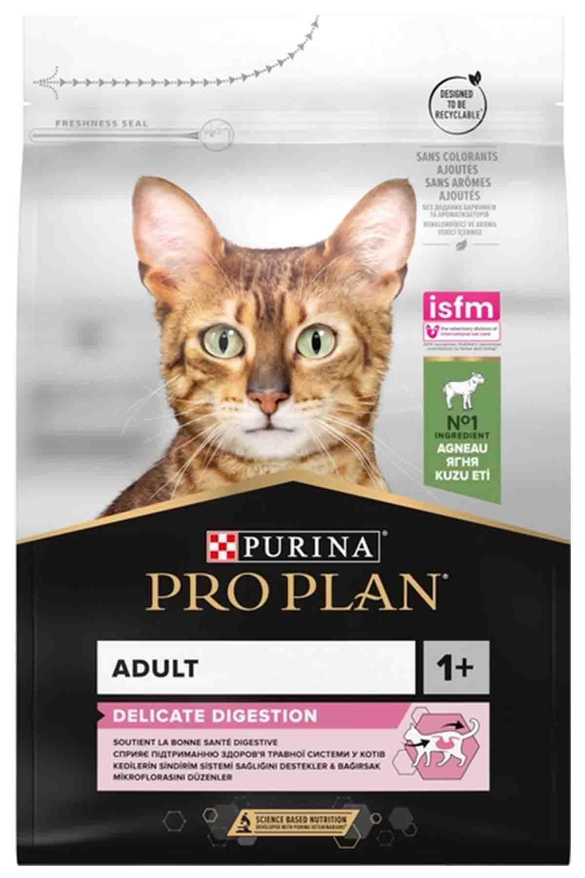 Pro Plan Delicate Kuzu Etli Hassas ve Seçici Yetişkin Kedi Maması 3 Kg