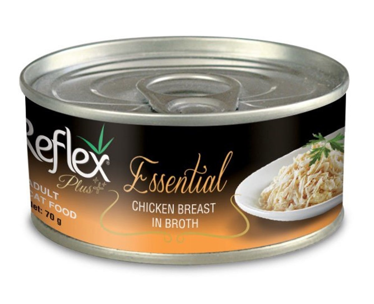 Reflex Plus Essential Tavuk Göğüslü Soslu Kedi Konservesi 70 Gr