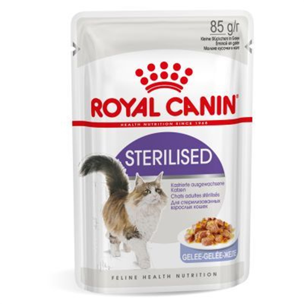 Royal Canin Sterilised in Jelly Kısırlaştırılmış Kedi İçin Yetişkin Konserve Kedi Maması 85 Gr