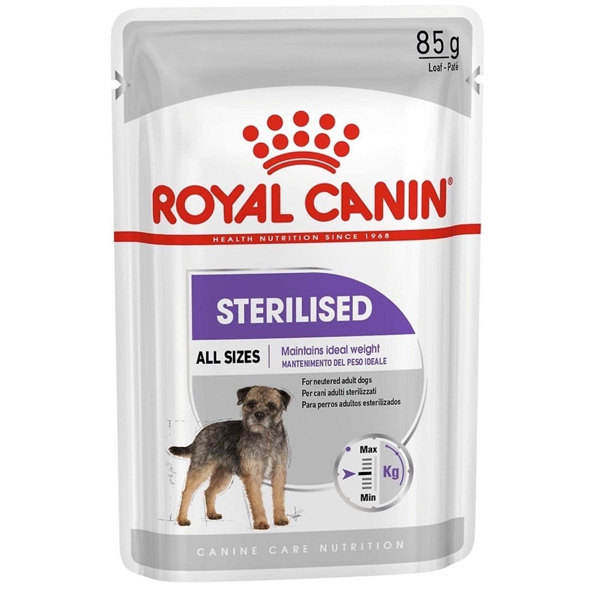 Royal Canin Sterilised Kısırlaştırılmış Yetişkin Köpek Konservesi 85 Gr