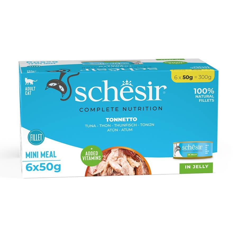 Schesir Multipack Ton Balıklı Kedi Konservesi (6 x 50 Gr) 6 Al 5 Öde