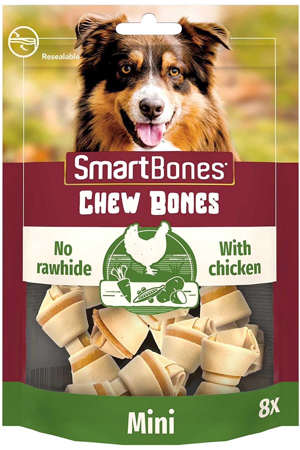 Smart Bones Tavuklu Mini Kemik Köpek Ödülü 128 Gr