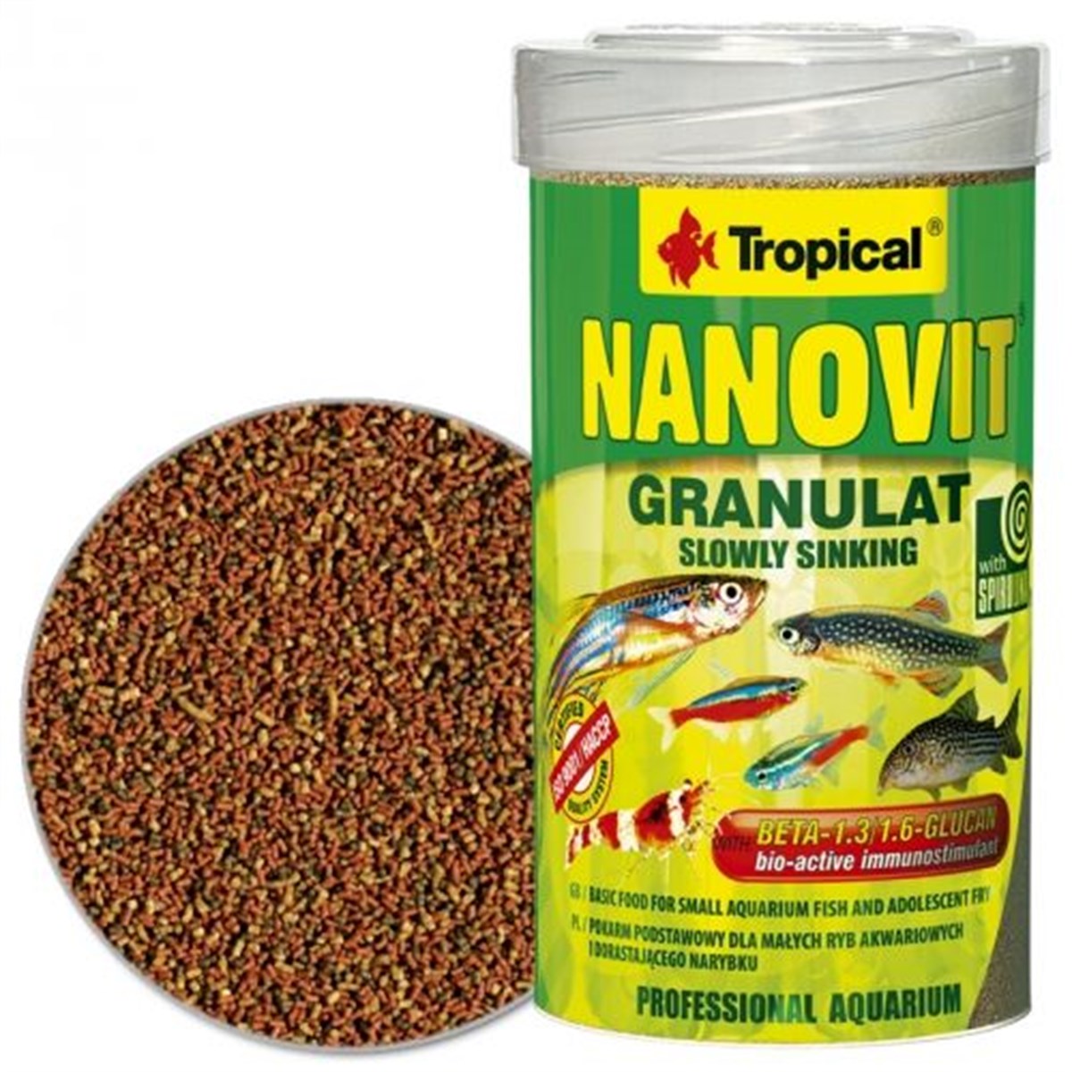 Tropical Nanovit Gran 70 Gr. 100 Ml.