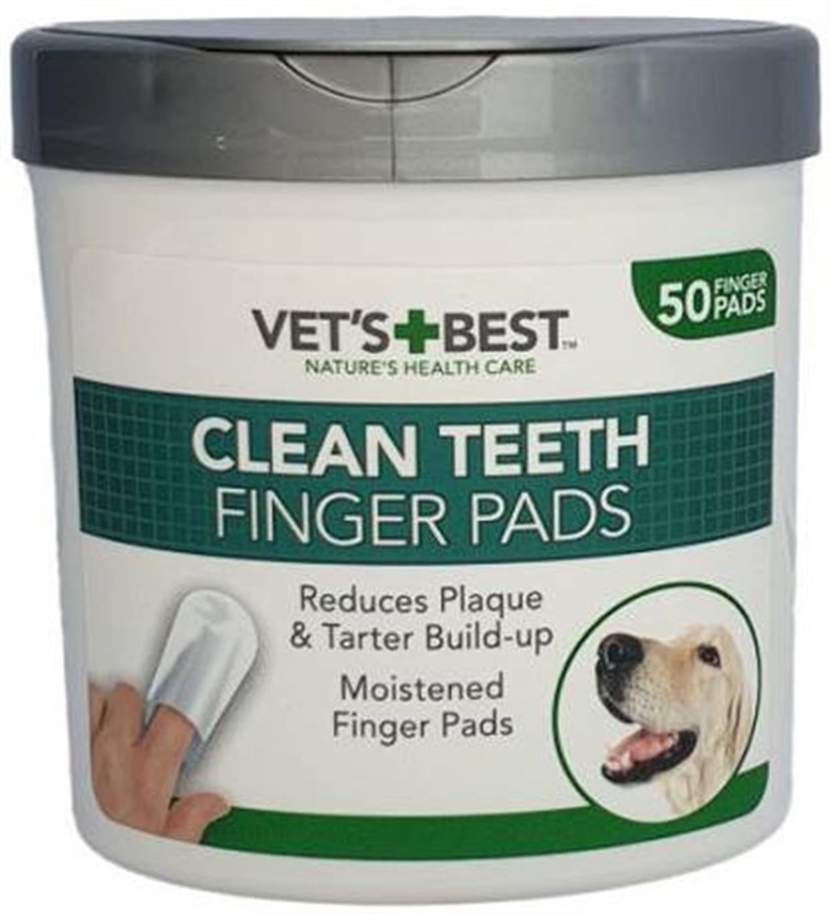 Vets Best Diş Temizleme Parmak Pedi 50 li