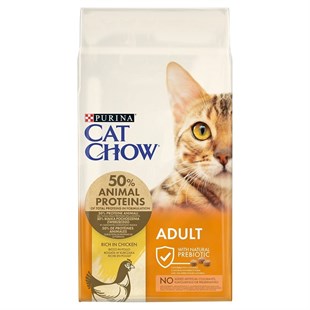 Cat Chow Adult Hindili ve Tavuklu Yetişkin Kedi Maması 15 Kg