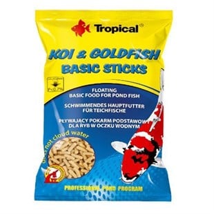 Tropical Koi & Goldfish Basic Sticks 90 Gr 1 Lt