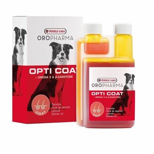 Versele Laga Opti Coat Köpek Omega 3-6 Somon Balığı Yağı 250 Ml