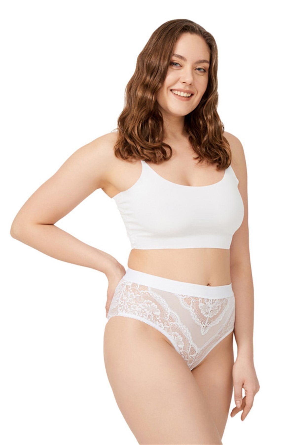 Women Bikini Panty with Transparent Back CH6053