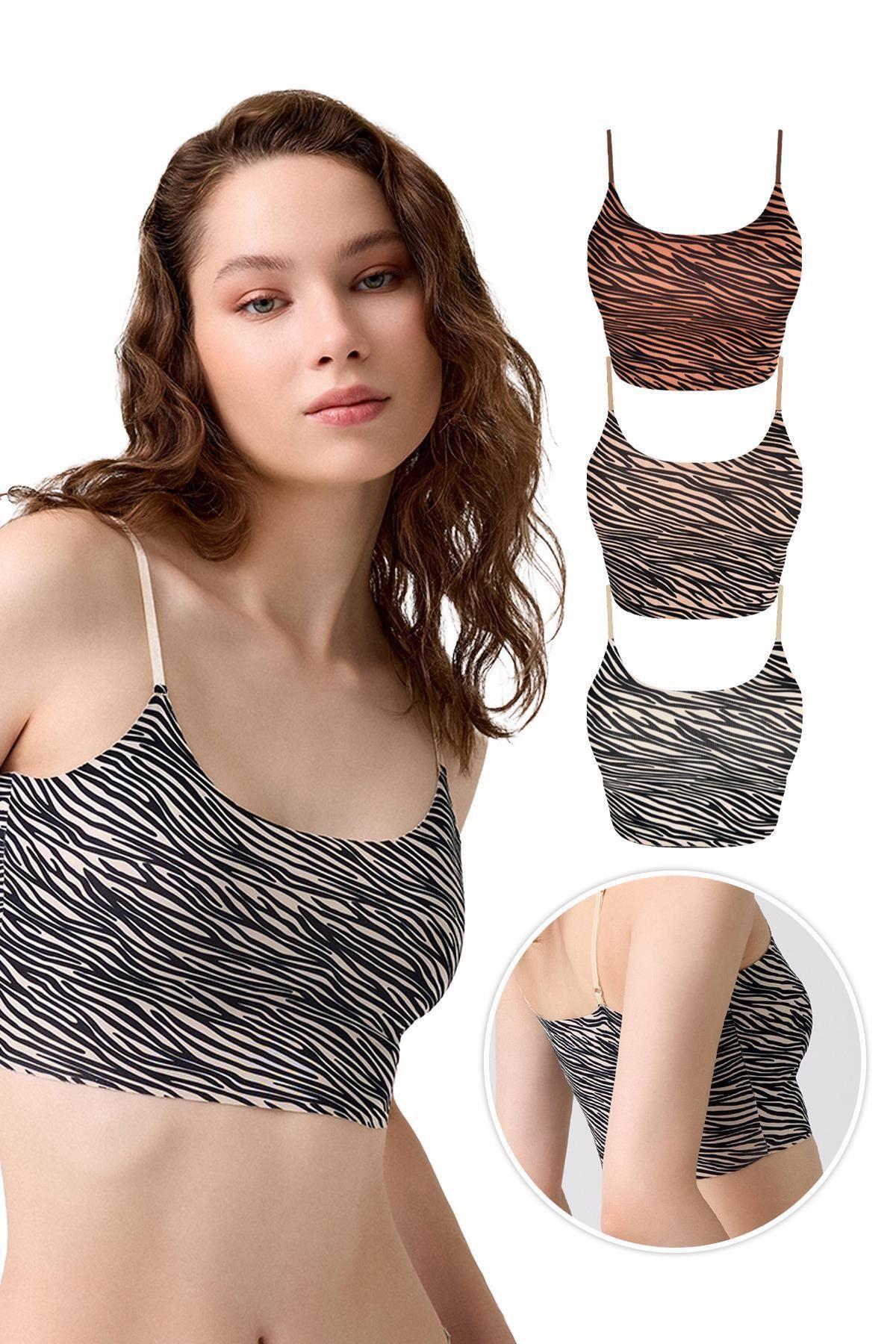 Patterned Laser Cut Women Crop CH1760