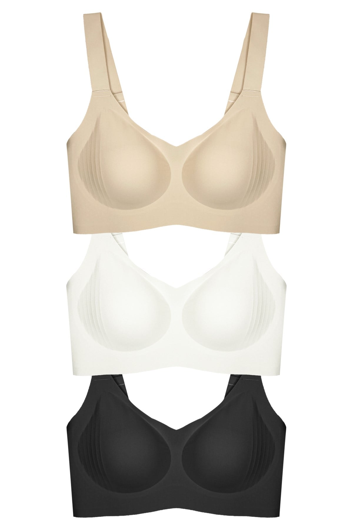 Laser Cut Seamless Women Bra CH1112