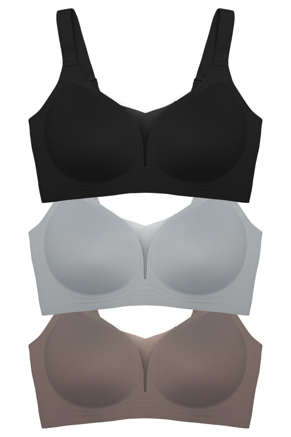 Laser Cut Seamless Women Bra CH1116