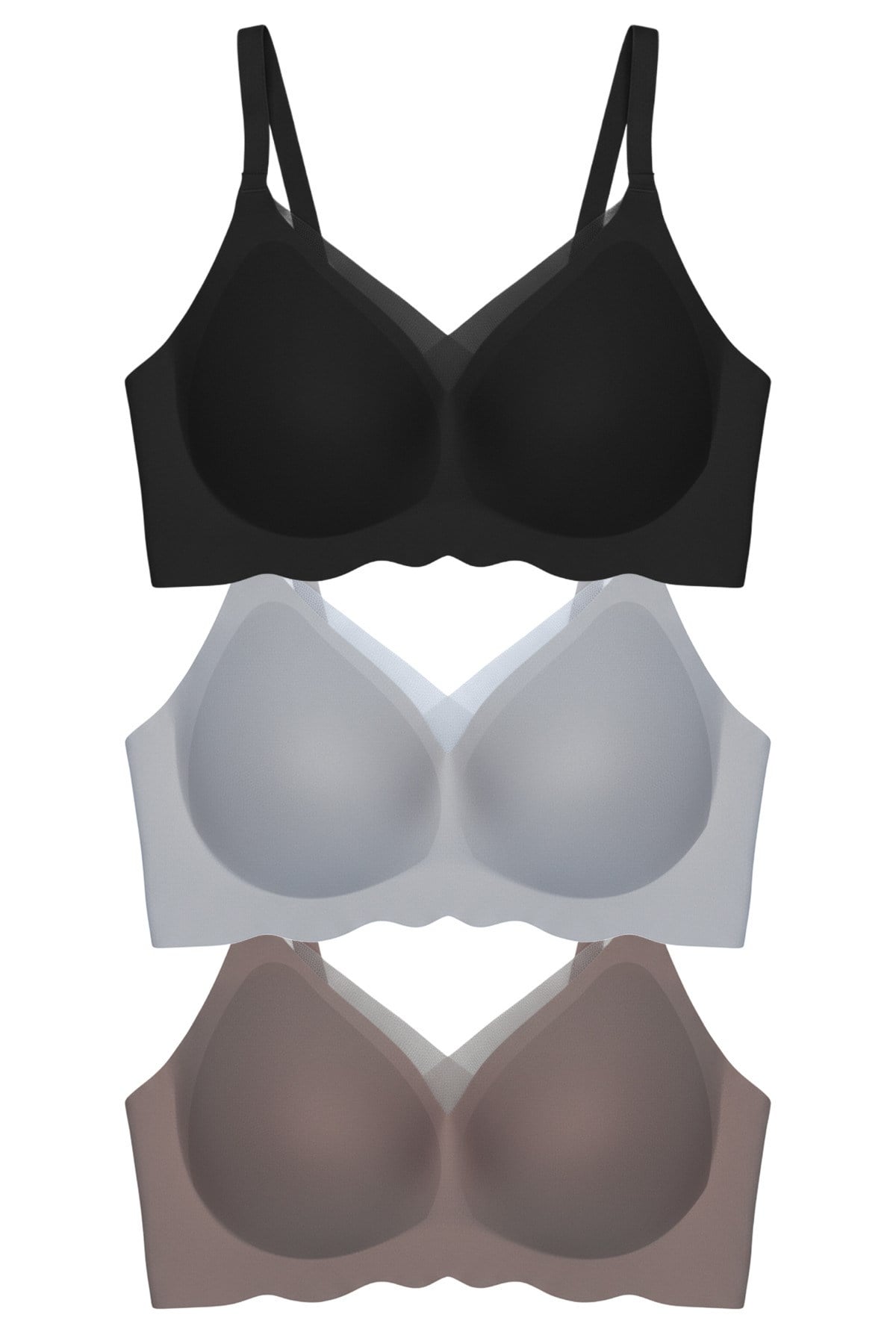 Laser Cut Seamless Women Bra CH1119