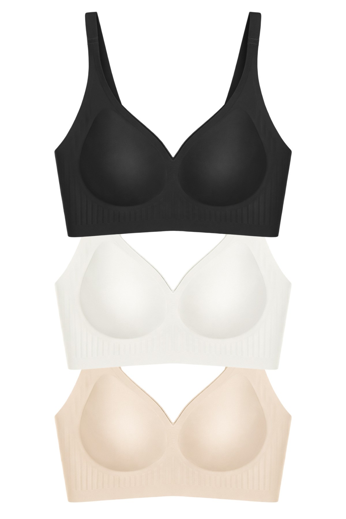 Laser Cut Seamless Women Bra CH1120