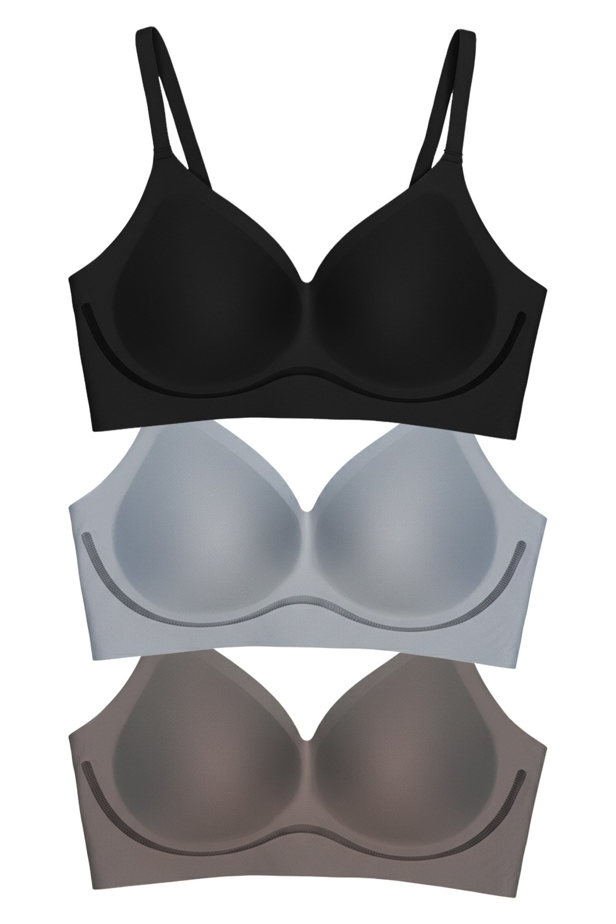 Laser Cut Seamless Women Br CH1123