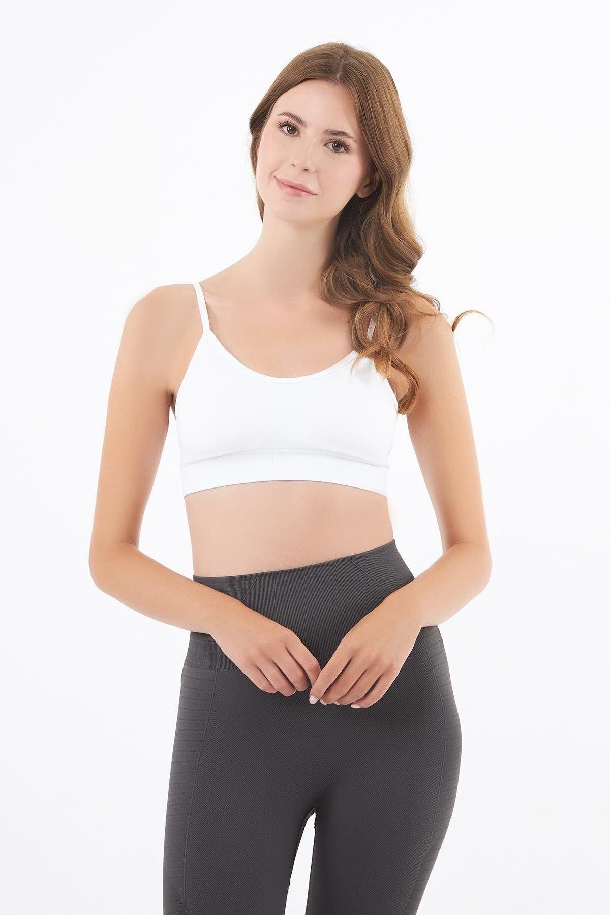Seamless Women Crop With Removable Pads CH1091
