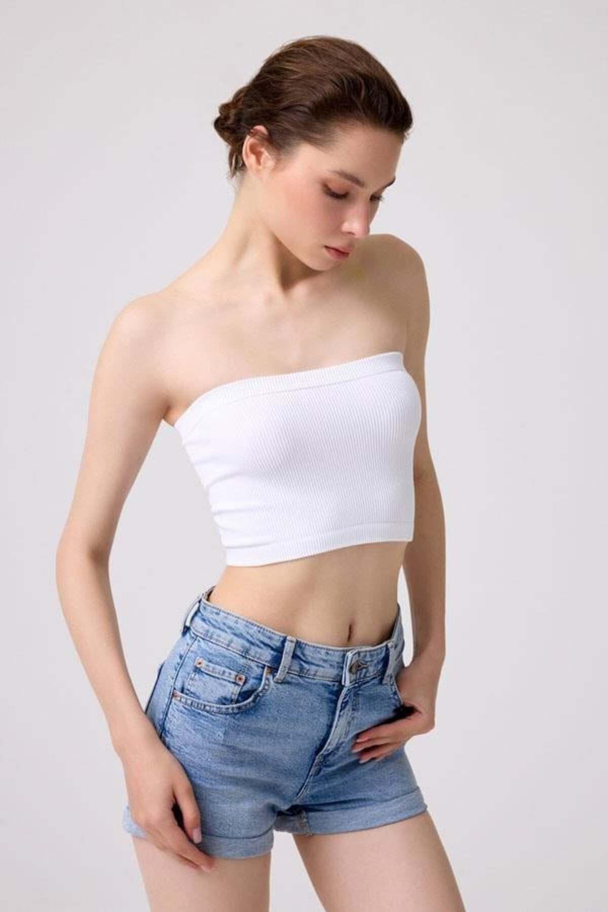 Women Seamless Crop CH1087