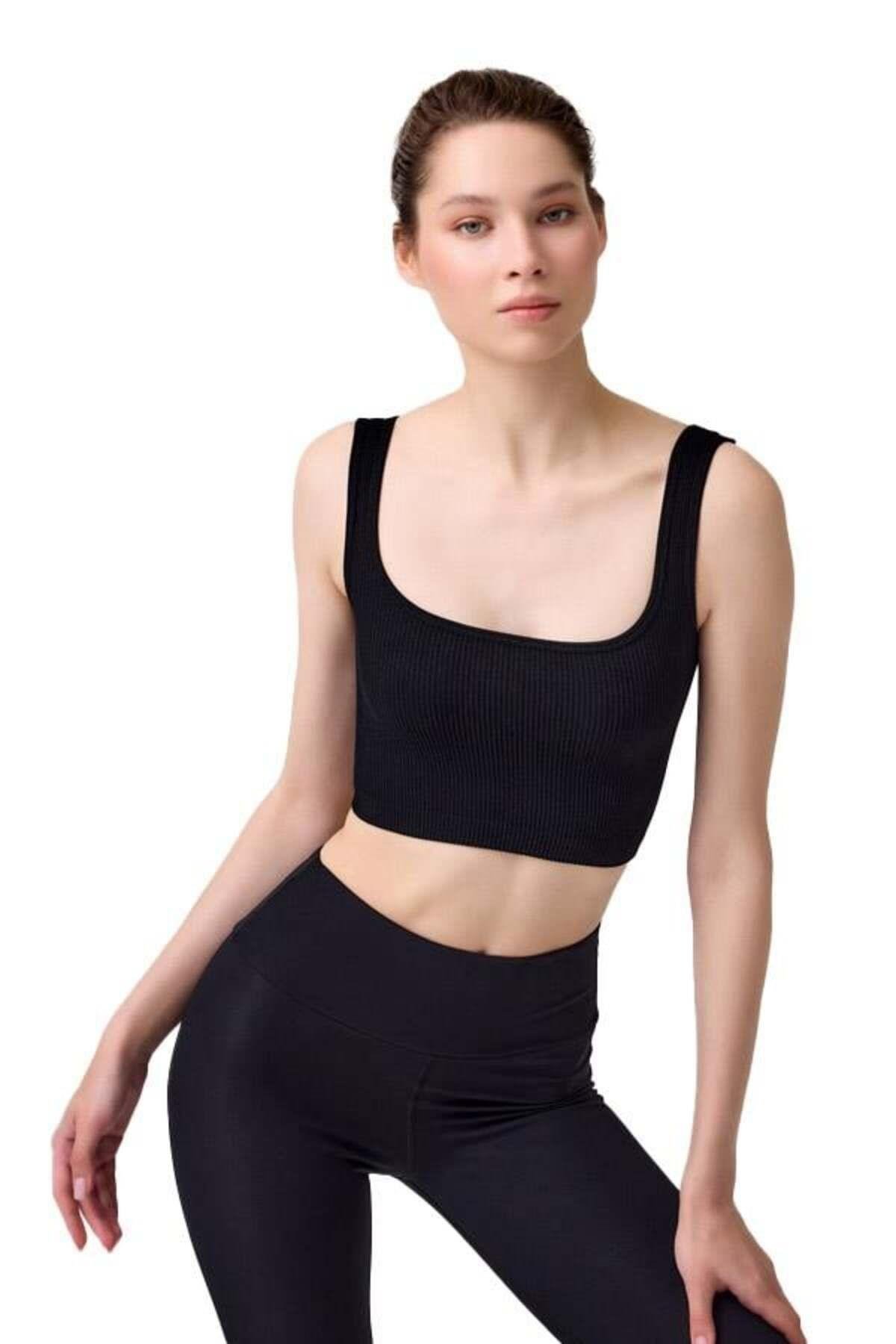 Square Neck Seamless Crop CH1090