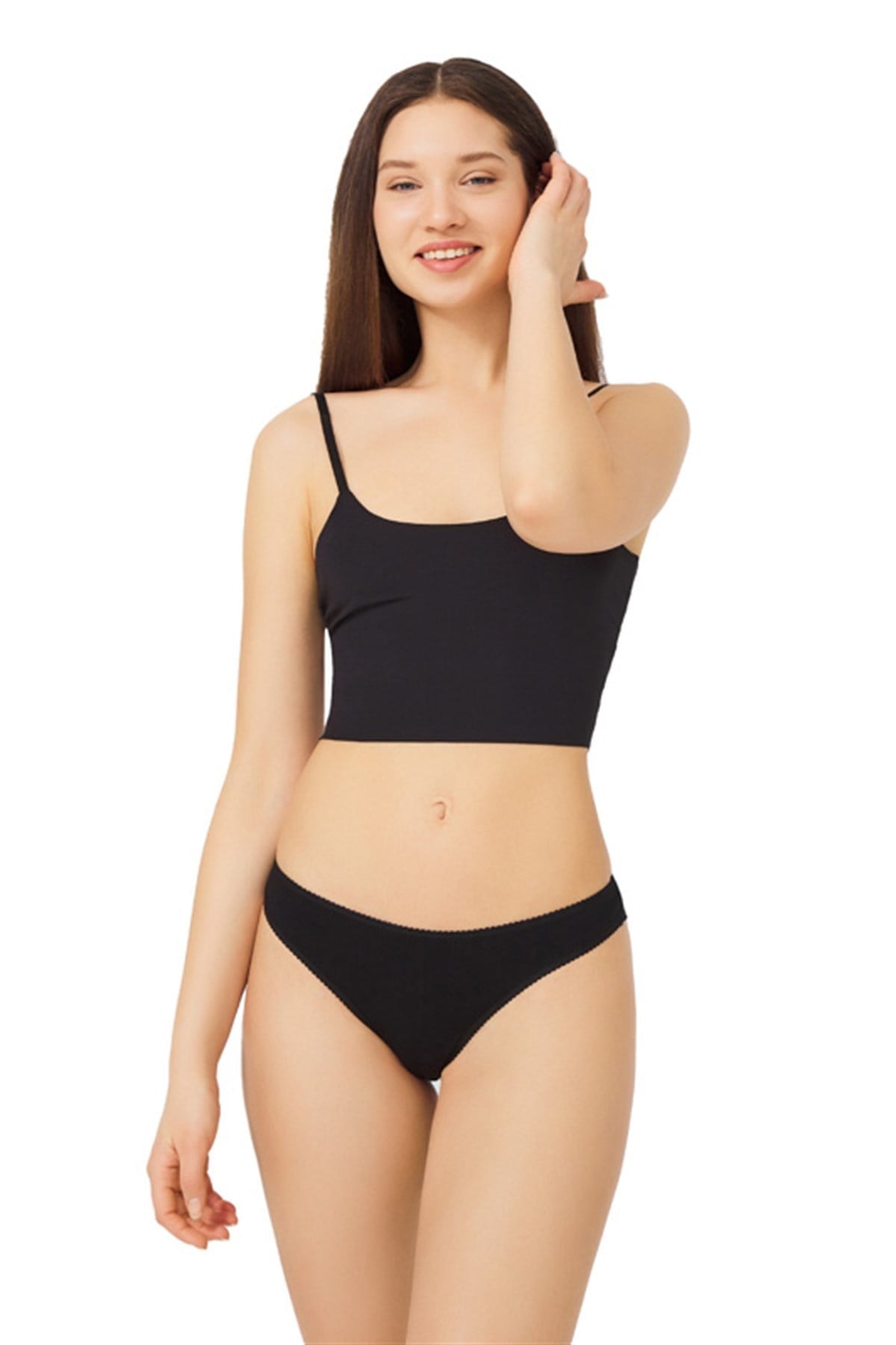 Cotton Basic Brazilian Women Panty  CH4994