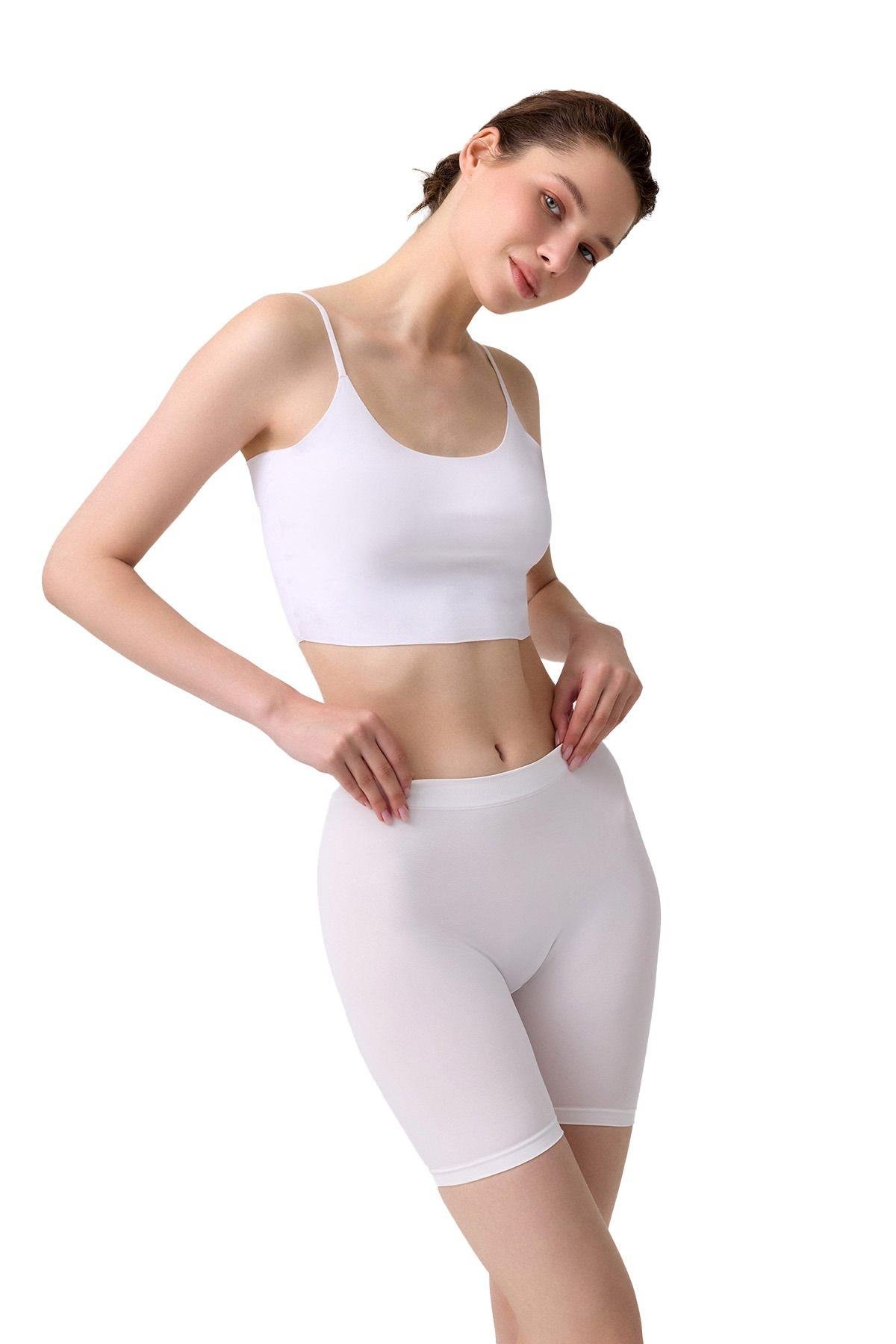 Seamless High Waist Women Boxer CH1067