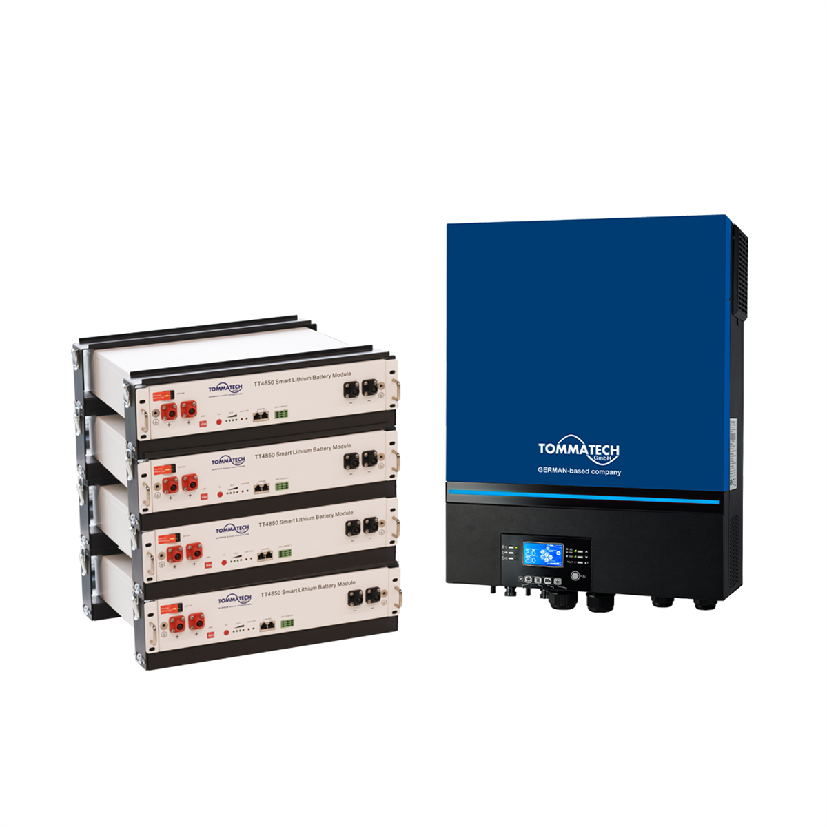 TommaTech MPlus 11K 48V MPPT 1Faz Akıllı İnverter: