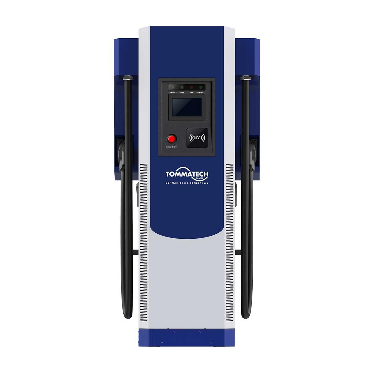TommaTech Ticari 120kW DC Elektrikli Araç Şarj İstasyonu