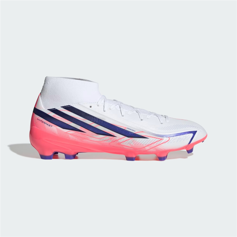 Adidas F50 Hyperfast League Mid Fg Beyaz Pembe Renk BEYAZ PEMBE