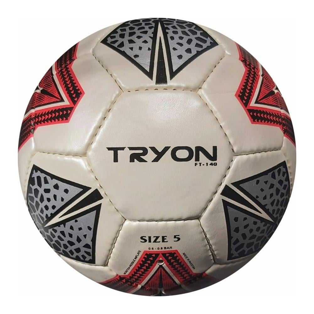 Tryon Futbol Topu Ft140 BeyaZ-Kırmızı Renk BEYAZ-KIRMIZI