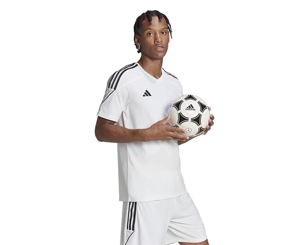 Adidas Tiro 23 Jsy Futbol Forma Beyaz Siyah Renk BEYAZ SİYAH