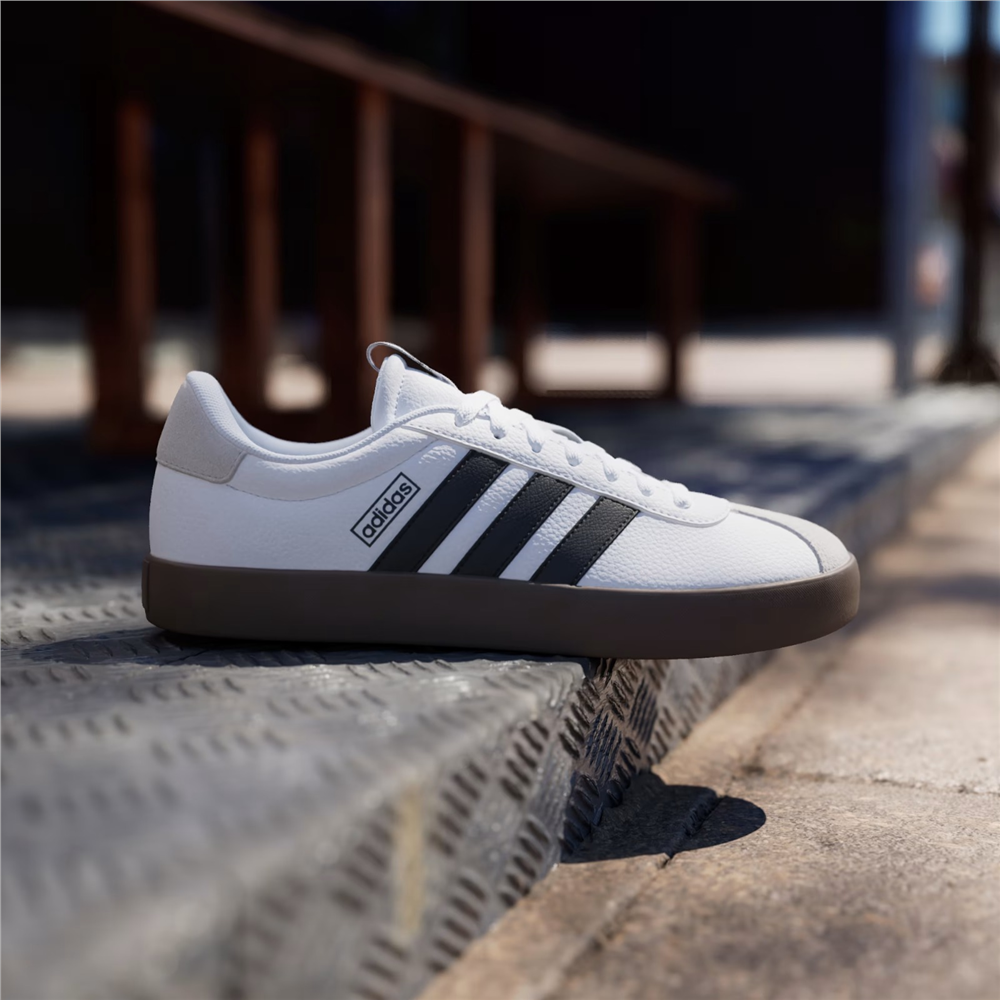 Adidas Vl Court 3.0 Beyaz Siyah Renk BEYAZ SİYAH